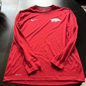 Arkansas Razorbacks Nike Long Sleeve
